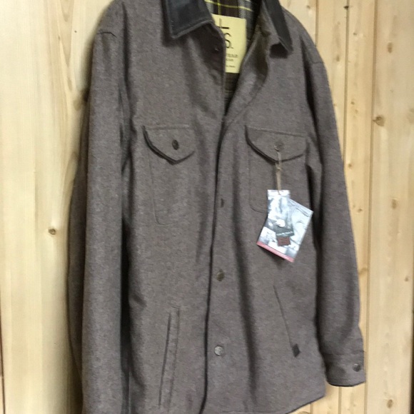 STS Ranchwear wool leather ranch barn jacket coat - Picture 3 of 12